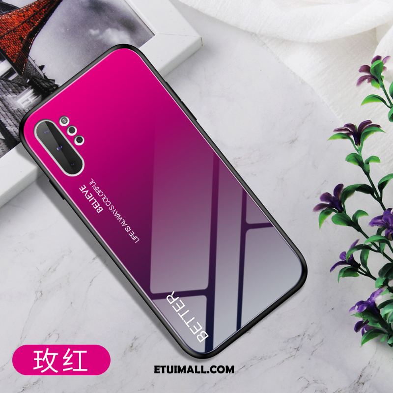 Etui Samsung Galaxy Note 10+ Telefon Komórkowy Czerwony Netto Zielony Cienkie Anti-fall Obudowa Tanie