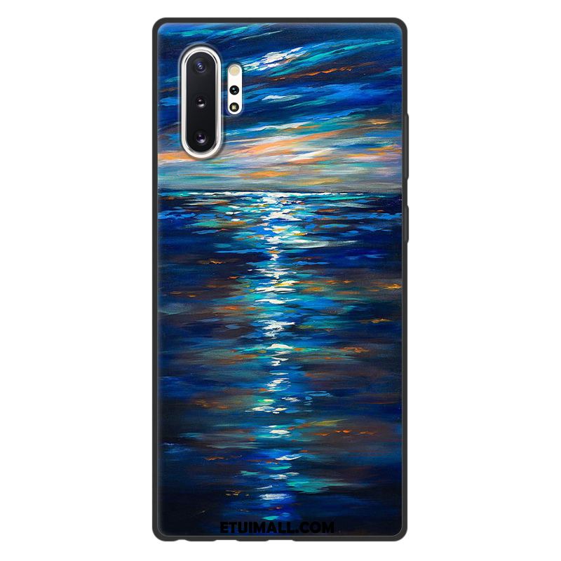 Etui Samsung Galaxy Note 10+ Telefon Komórkowy Kreskówka Silikonowe Nubuku Szary Futerał Sklep