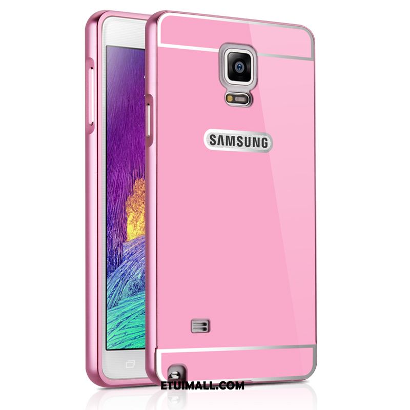 Etui Samsung Galaxy Note 4 Metal Granica Ochraniacz Telefon Komórkowy Tendencja Pokrowce Kup