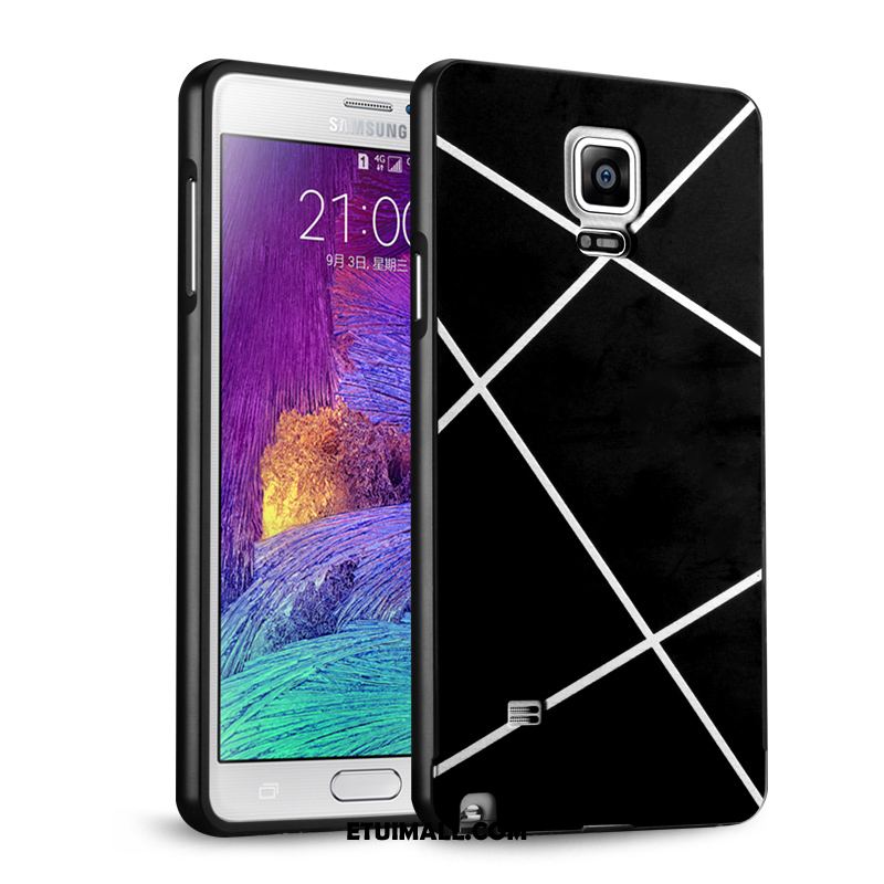 Etui Samsung Galaxy Note 4 Metal Granica Ochraniacz Telefon Komórkowy Tendencja Pokrowce Kup