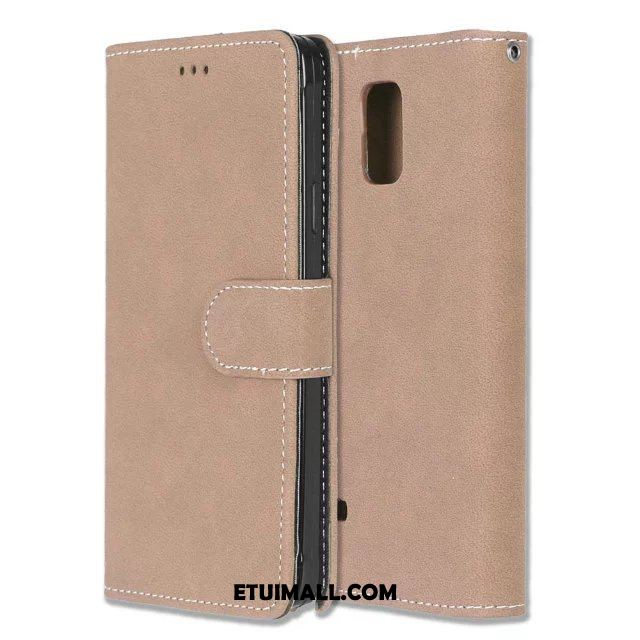 Etui Samsung Galaxy Note 4 Miękki Vintage All Inclusive Nubuku Wspornik Pokrowce Tanie