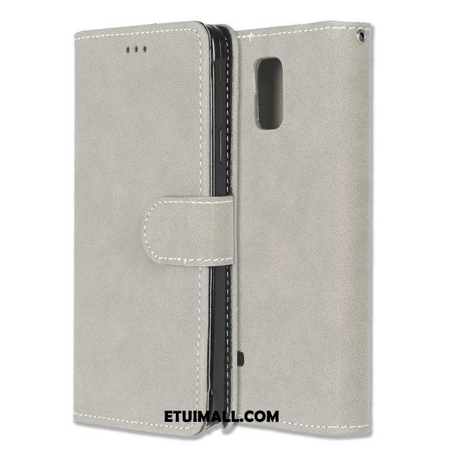 Etui Samsung Galaxy Note 4 Miękki Vintage All Inclusive Nubuku Wspornik Pokrowce Tanie