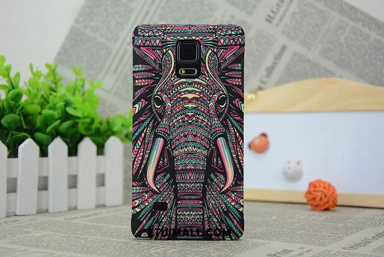 Etui Samsung Galaxy Note 4 Modna Marka Zwierzę Totem Relief Świecące Pokrowce Sprzedam