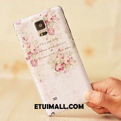 Etui Samsung Galaxy Note 4 Ochraniacz Telefon Komórkowy Cienkie Tylna Pokrywa Relief Pokrowce Sklep