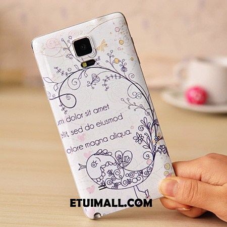 Etui Samsung Galaxy Note 4 Ochraniacz Telefon Komórkowy Cienkie Tylna Pokrywa Relief Pokrowce Sklep