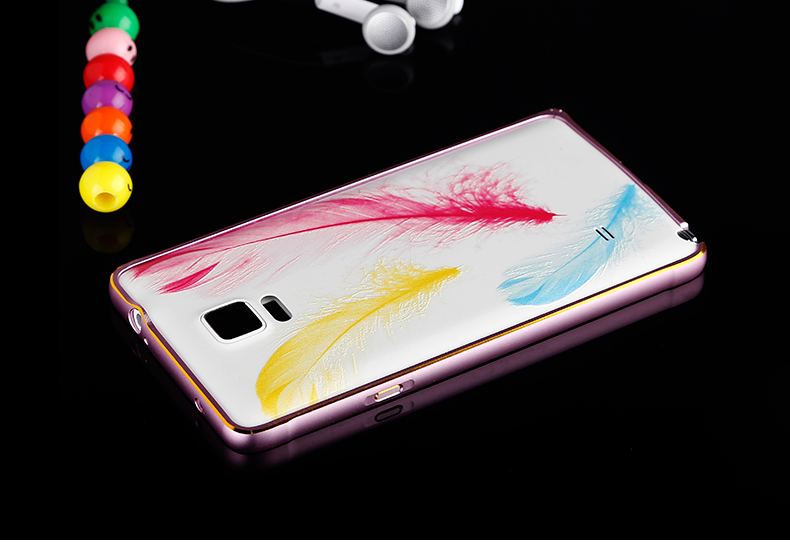 Etui Samsung Galaxy Note 4 Relief Gwiazda Tylna Pokrywa Cienkie Telefon Komórkowy Pokrowce Online