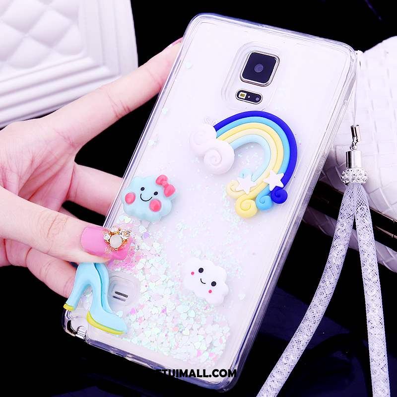 Etui Samsung Galaxy Note 4 Rhinestone Ochraniacz Telefon Komórkowy Gwiazda Silikonowe Pokrowce Kupię