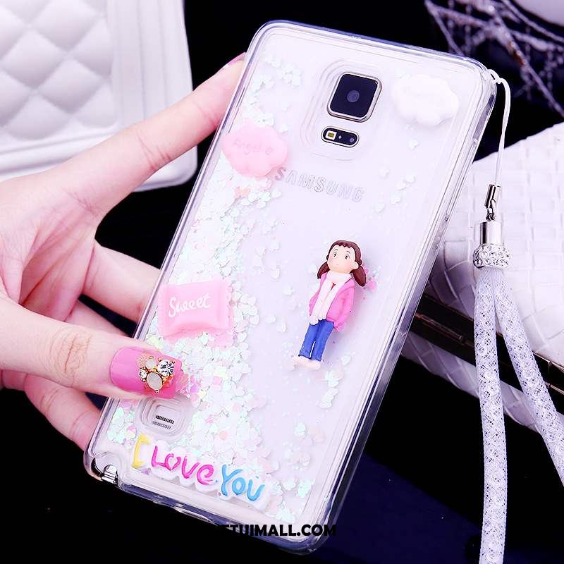 Etui Samsung Galaxy Note 4 Rhinestone Ochraniacz Telefon Komórkowy Gwiazda Silikonowe Pokrowce Kupię