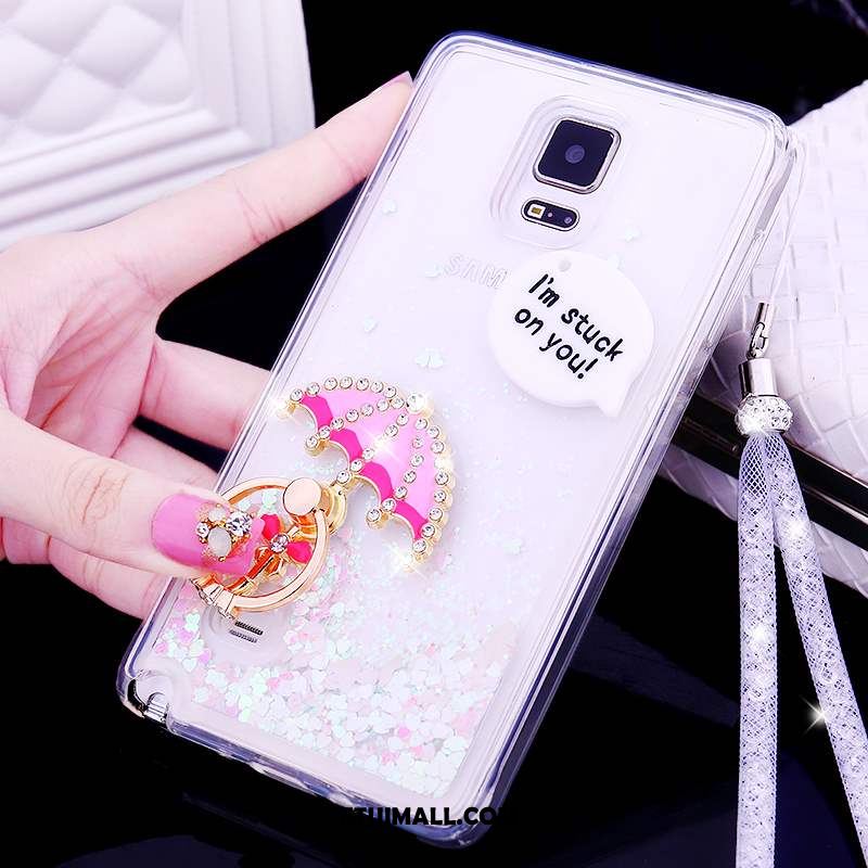 Etui Samsung Galaxy Note 4 Rhinestone Ochraniacz Telefon Komórkowy Gwiazda Silikonowe Pokrowce Kupię