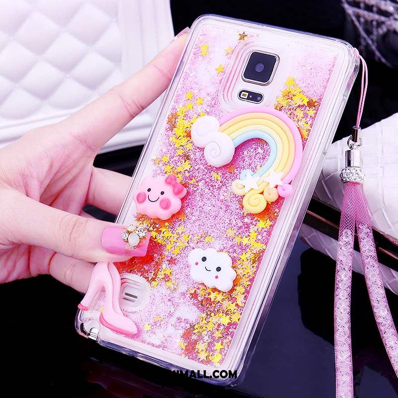 Etui Samsung Galaxy Note 4 Rhinestone Ochraniacz Telefon Komórkowy Gwiazda Silikonowe Pokrowce Kupię