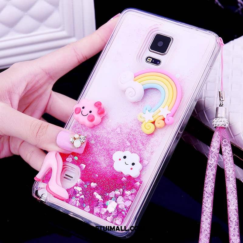 Etui Samsung Galaxy Note 4 Rhinestone Ochraniacz Telefon Komórkowy Gwiazda Silikonowe Pokrowce Kupię