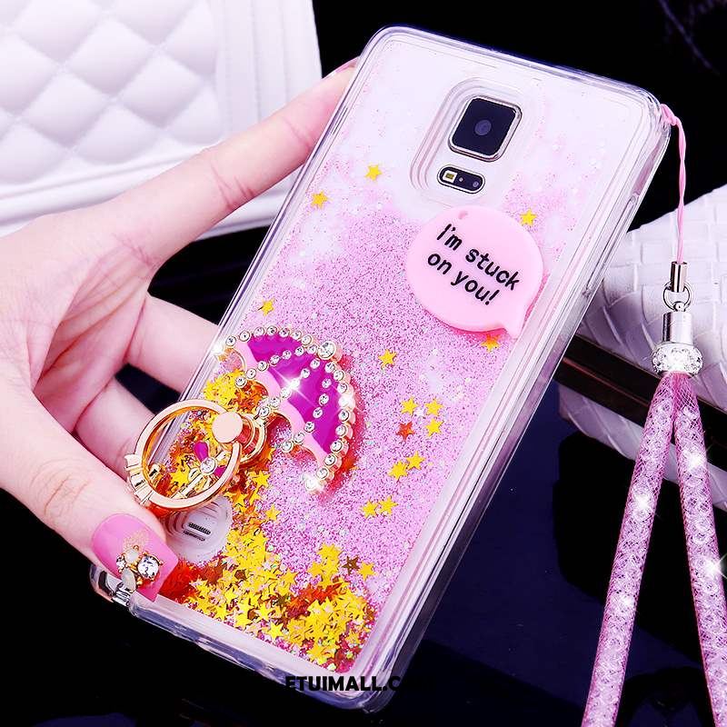 Etui Samsung Galaxy Note 4 Rhinestone Ochraniacz Telefon Komórkowy Gwiazda Silikonowe Pokrowce Kupię