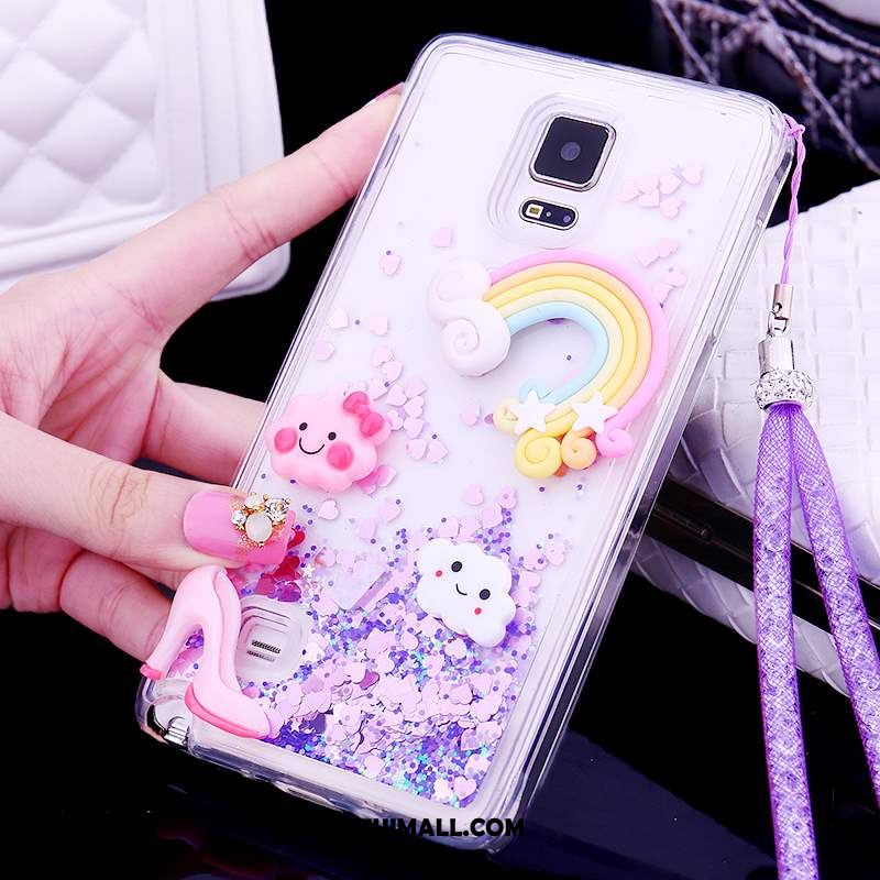 Etui Samsung Galaxy Note 4 Rhinestone Ochraniacz Telefon Komórkowy Gwiazda Silikonowe Pokrowce Kupię