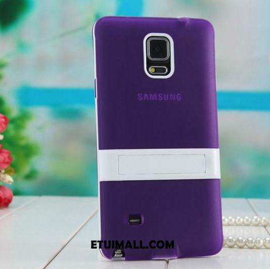 Etui Samsung Galaxy Note 4 Silikonowe Gwiazda Pomarańczowy Wspornik Ochraniacz Obudowa Kup