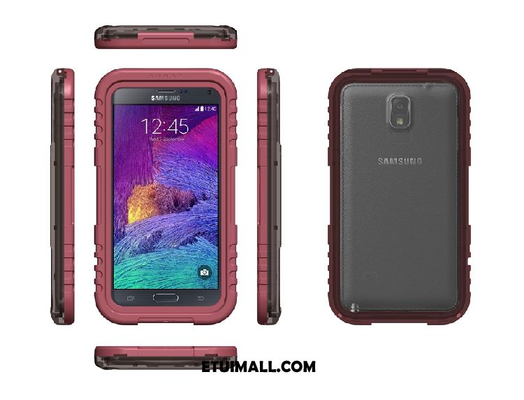 Etui Samsung Galaxy Note 4 Wodoodporny Telefon Komórkowy Ochraniacz Gwiazda Czerwony Futerał Sklep