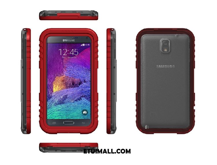 Etui Samsung Galaxy Note 4 Wodoodporny Telefon Komórkowy Ochraniacz Gwiazda Czerwony Futerał Sklep