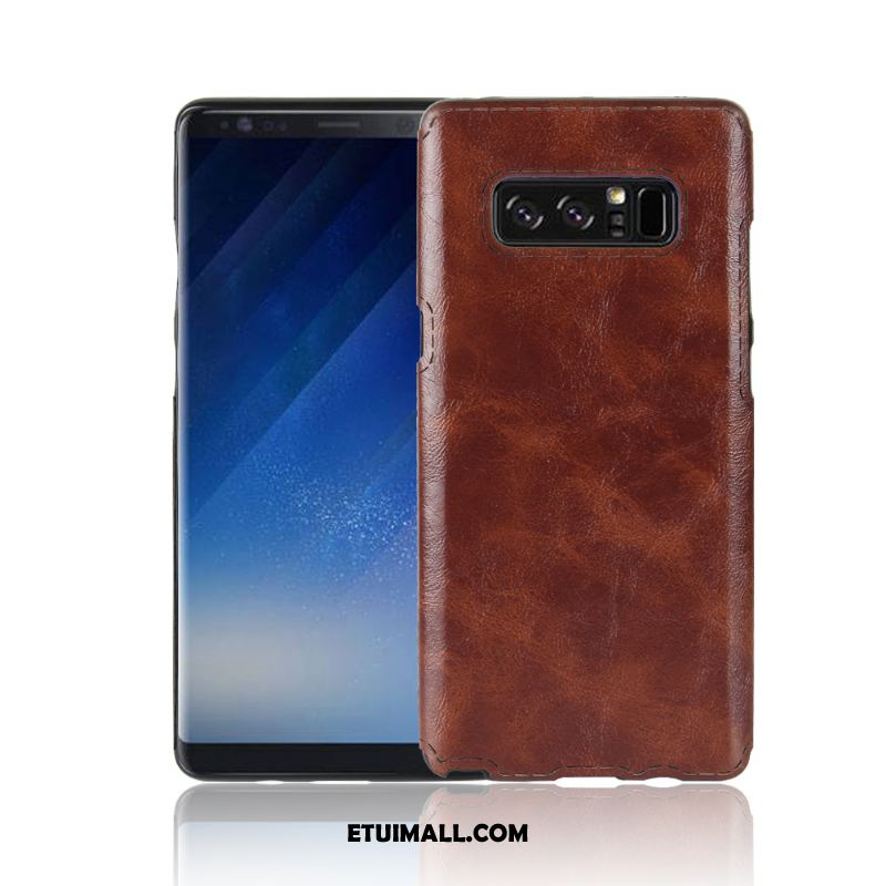 Etui Samsung Galaxy Note 8 Anti-fall Miękki Telefon Komórkowy Czerwony Gwiazda Futerał Sklep