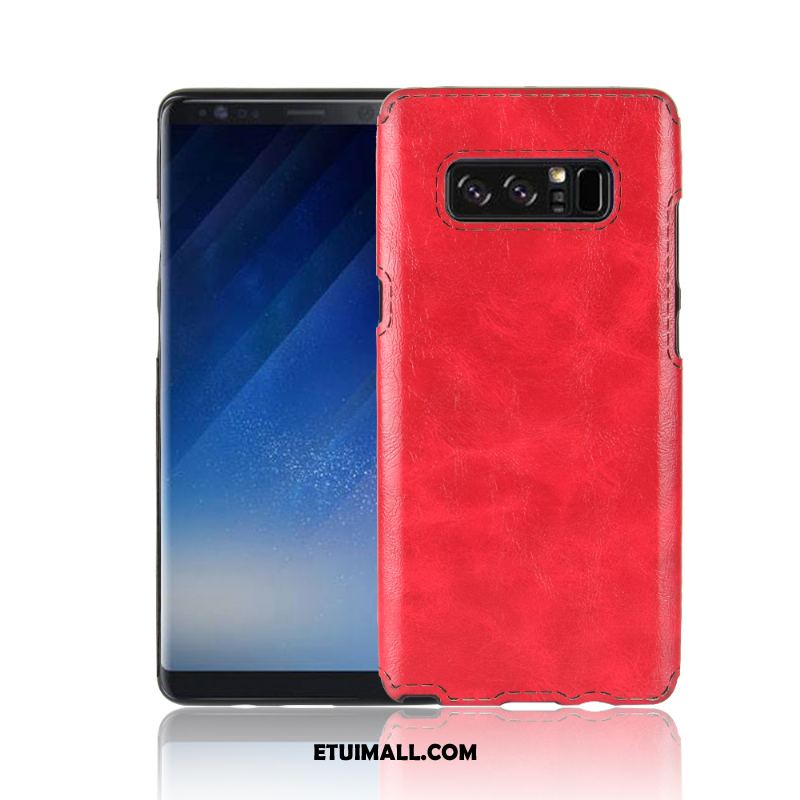 Etui Samsung Galaxy Note 8 Anti-fall Miękki Telefon Komórkowy Czerwony Gwiazda Futerał Sklep