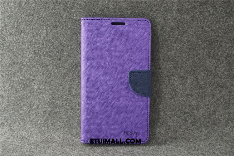 Etui Samsung Galaxy Note 8 Bicolored Miękki Purpurowy Skórzany Futerał Telefon Komórkowy Futerał Na Sprzedaż