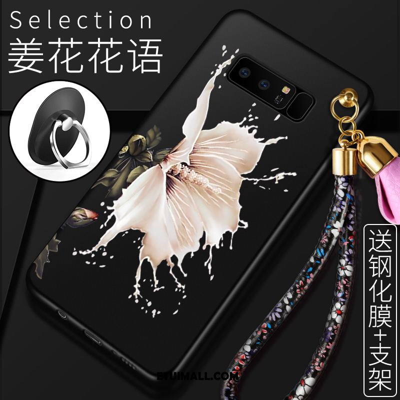 Etui Samsung Galaxy Note 8 Gwiazda Czarny Osobowość Silikonowe Kwiaty Pokrowce Oferta