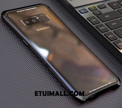 Etui Samsung Galaxy Note 8 Niebieski All Inclusive Ochraniacz Metal Tylna Pokrywa Futerał Tanie