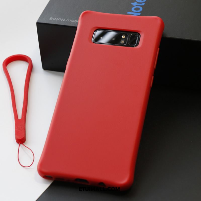 Etui Samsung Galaxy Note 8 Silikonowe Gwiazda Jasny Zielony Płótno Obudowa Tanie