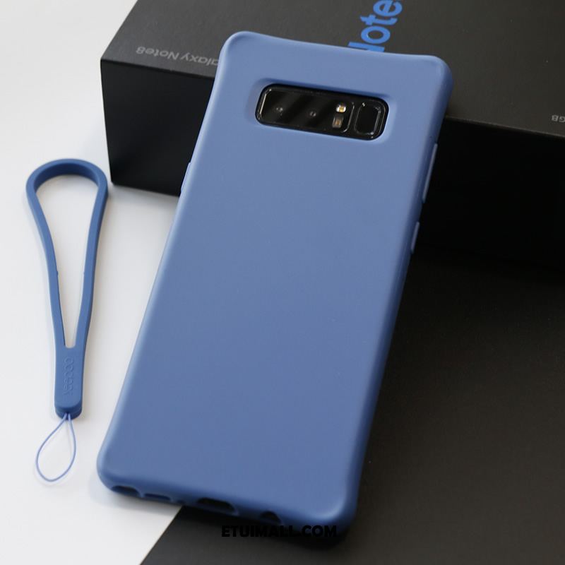 Etui Samsung Galaxy Note 8 Silikonowe Gwiazda Jasny Zielony Płótno Obudowa Tanie