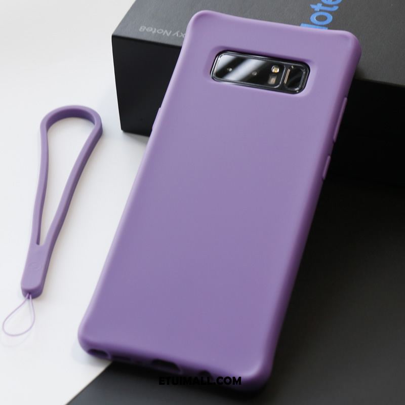 Etui Samsung Galaxy Note 8 Silikonowe Gwiazda Jasny Zielony Płótno Obudowa Tanie