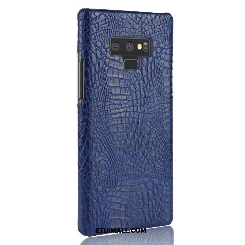 Etui Samsung Galaxy Note 9 Czerwony Skóra Wzór Krokodyla Torby Gwiazda Pokrowce Online