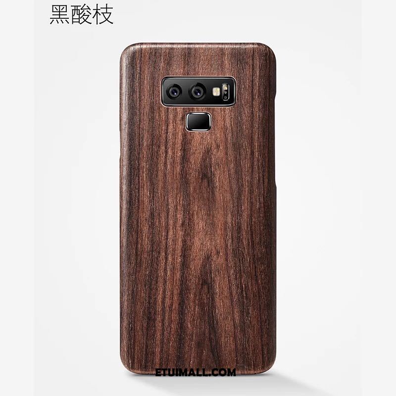 Etui Samsung Galaxy Note 9 Drewniany Kreatywne Gwiazda Drewno Ochraniacz Obudowa Sklep