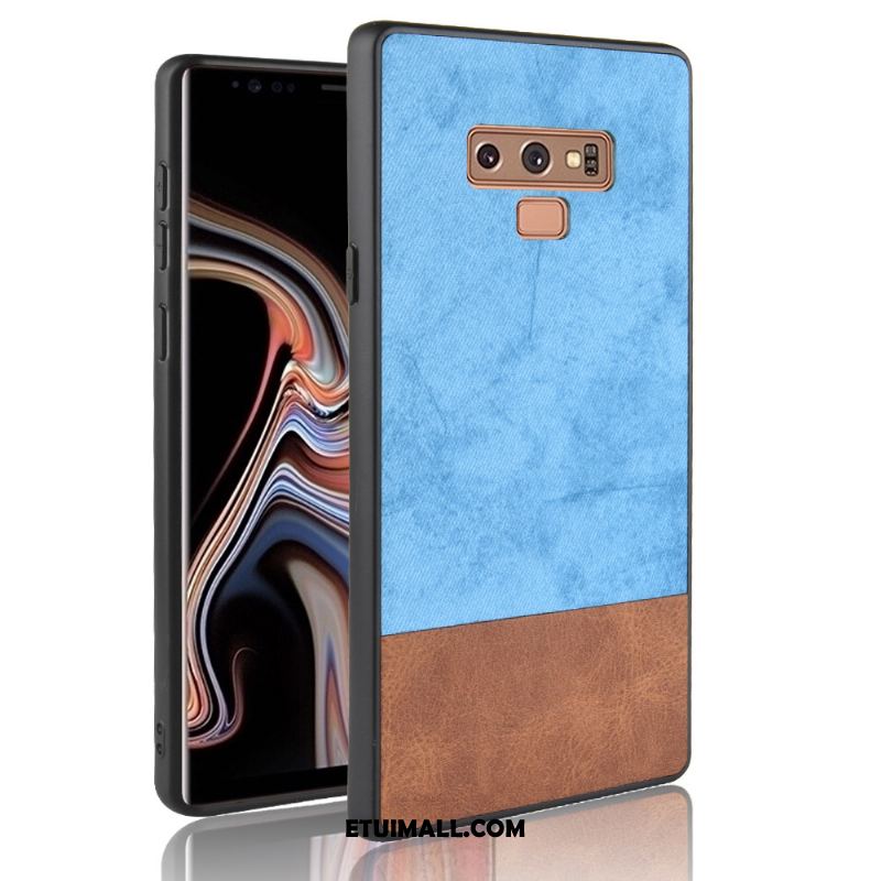 Etui Samsung Galaxy Note 9 Nubuku Gwiazda All Inclusive Ochraniacz Denim Futerał Sklep