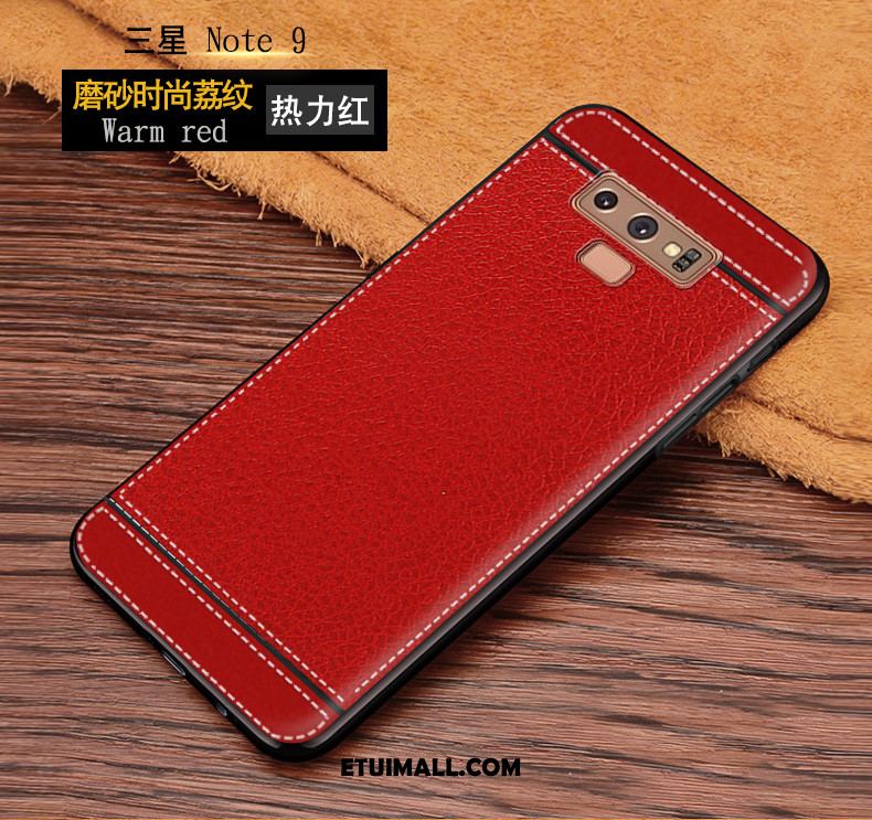 Etui Samsung Galaxy Note 9 Skóra Ochraniacz Kreatywne Różowe Miękki Pokrowce Online