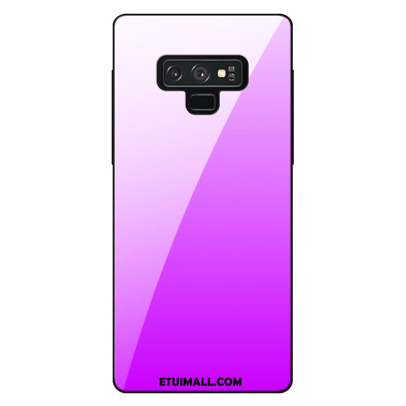 Etui Samsung Galaxy Note 9 Telefon Komórkowy Jasny Szkło Purpurowy Gwiaździsty Futerał Oferta