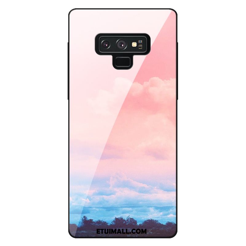 Etui Samsung Galaxy Note 9 Telefon Komórkowy Jasny Szkło Purpurowy Gwiaździsty Futerał Oferta