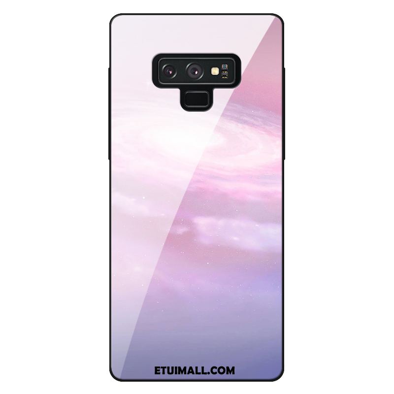 Etui Samsung Galaxy Note 9 Telefon Komórkowy Jasny Szkło Purpurowy Gwiaździsty Futerał Oferta