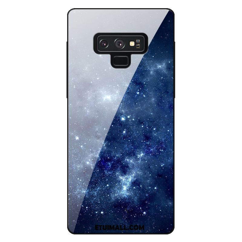 Etui Samsung Galaxy Note 9 Telefon Komórkowy Jasny Szkło Purpurowy Gwiaździsty Futerał Oferta