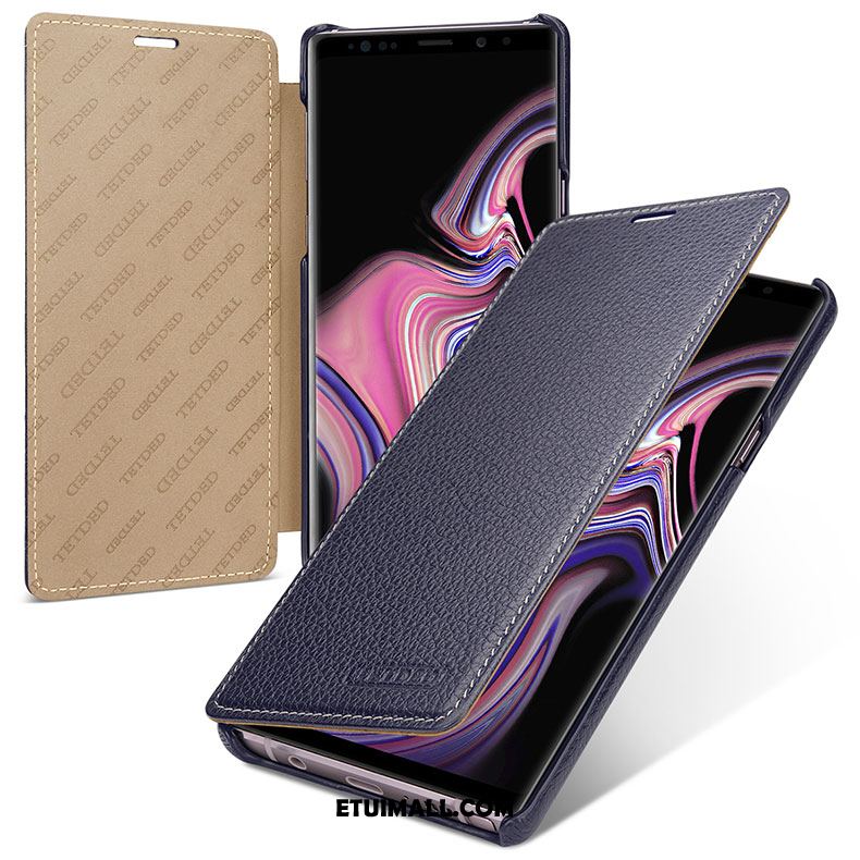 Etui Samsung Galaxy Note 9 Telefon Komórkowy Nowy Zielony Gwiazda Skórzany Futerał Pokrowce Kup