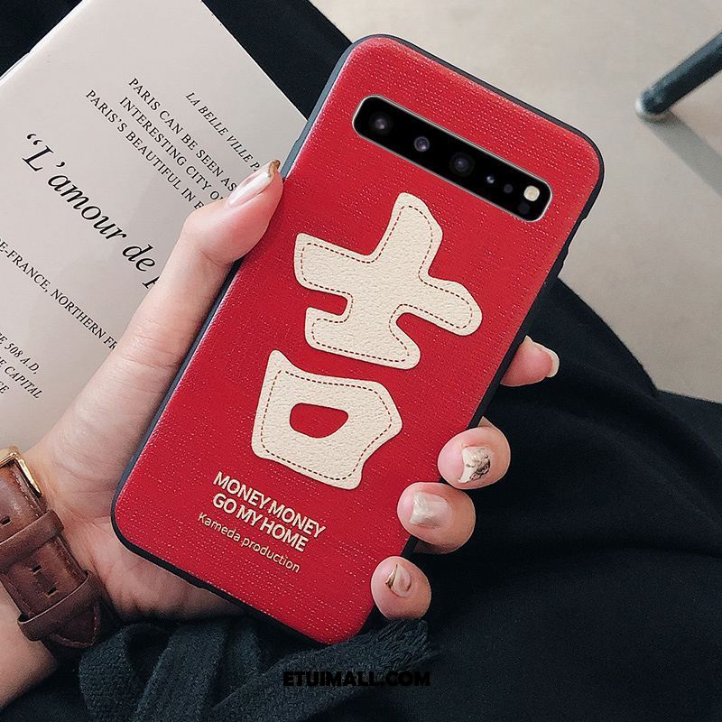 Etui Samsung Galaxy S10 5g Czerwony Kolor Silikonowe Telefon Komórkowy Miękki Futerał Sprzedam