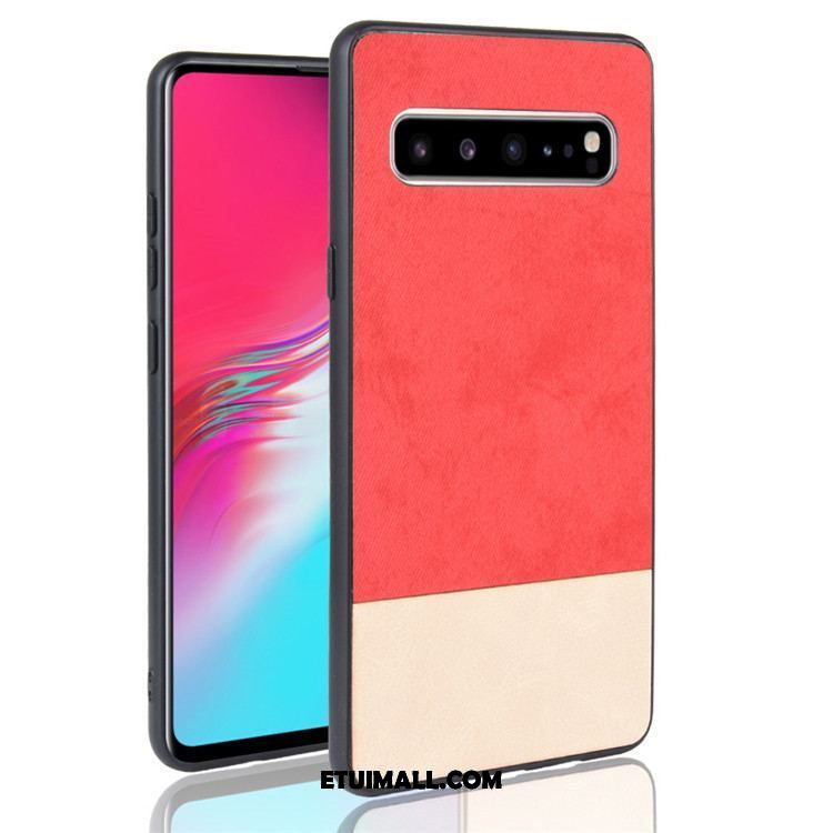 Etui Samsung Galaxy S10 5g Denim Telefon Komórkowy Gwiazda Czarny Mieszane Kolory Futerał Online