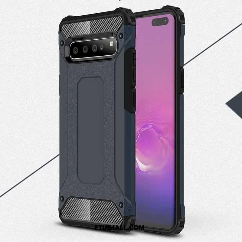 Etui Samsung Galaxy S10 5g Niebieski All Inclusive Anti-fall Kreatywne Telefon Komórkowy Pokrowce Tanie