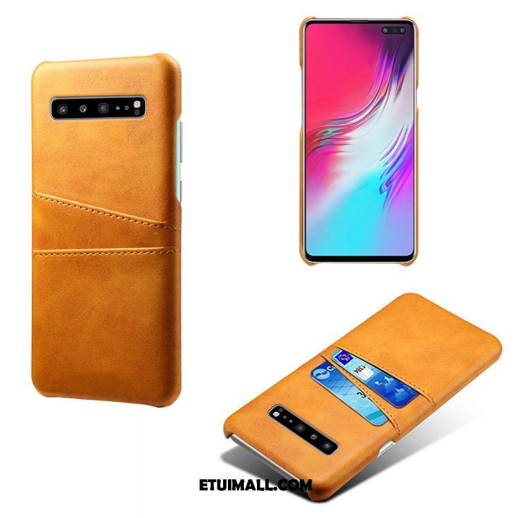 Etui Samsung Galaxy S10 5g Osobowość Skóra Gwiazda Bydło Wzór Futerał Online