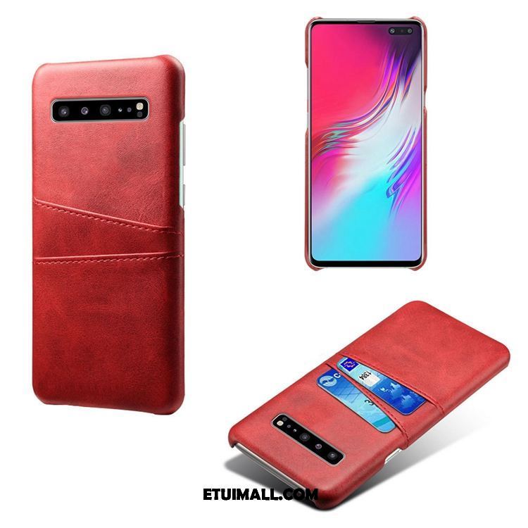 Etui Samsung Galaxy S10 5g Osobowość Skóra Gwiazda Bydło Wzór Futerał Online