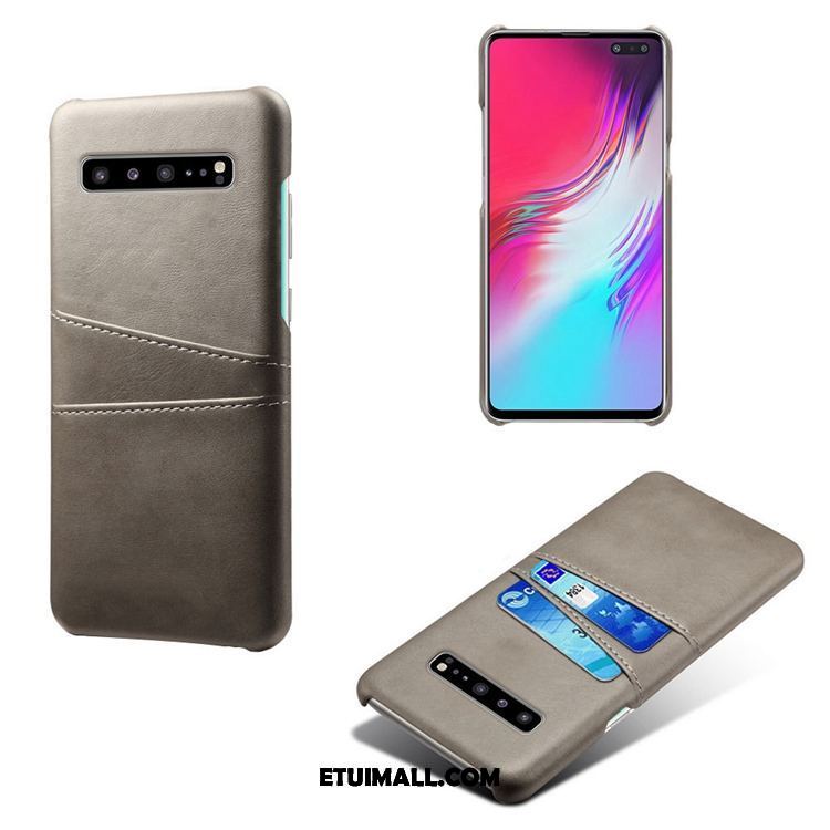 Etui Samsung Galaxy S10 5g Osobowość Skóra Gwiazda Bydło Wzór Futerał Online