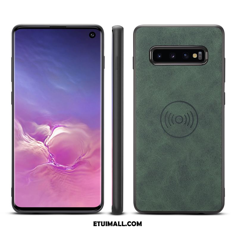 Etui Samsung Galaxy S10 Gwiazda Skórzany Futerał Na Pokładzie Tendencja Czerwony Pokrowce Sprzedam