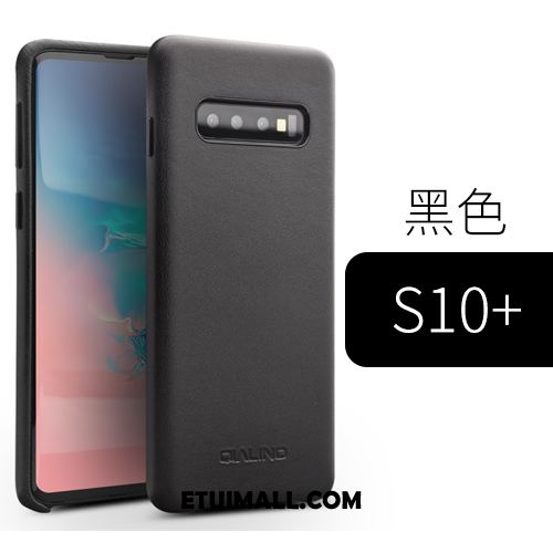 Etui Samsung Galaxy S10+ Lekki I Cienki Mały Skórzany Futerał Gwiazda Telefon Komórkowy Futerał Tanie