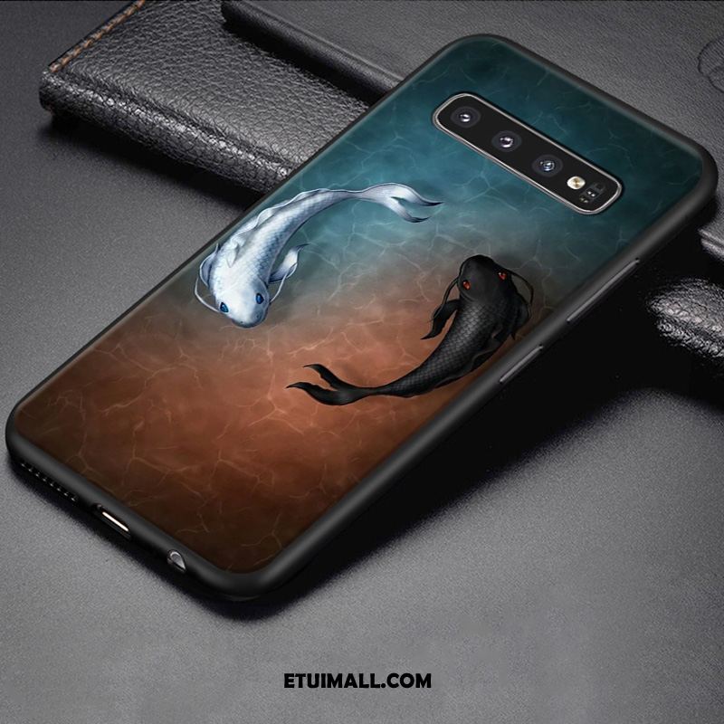 Etui Samsung Galaxy S10 Miękki Niebieski Anti-fall Ochraniacz Tendencja Obudowa Kup