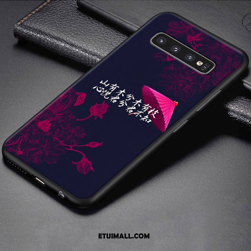 Etui Samsung Galaxy S10 Miękki Niebieski Anti-fall Ochraniacz Tendencja Obudowa Kup