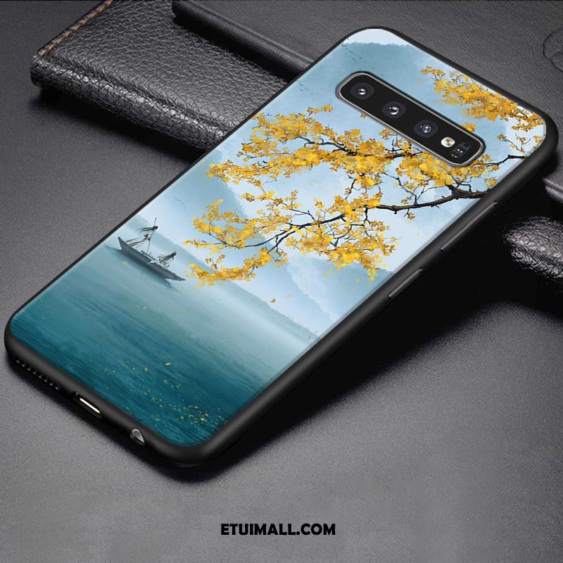 Etui Samsung Galaxy S10 Miękki Niebieski Anti-fall Ochraniacz Tendencja Obudowa Kup