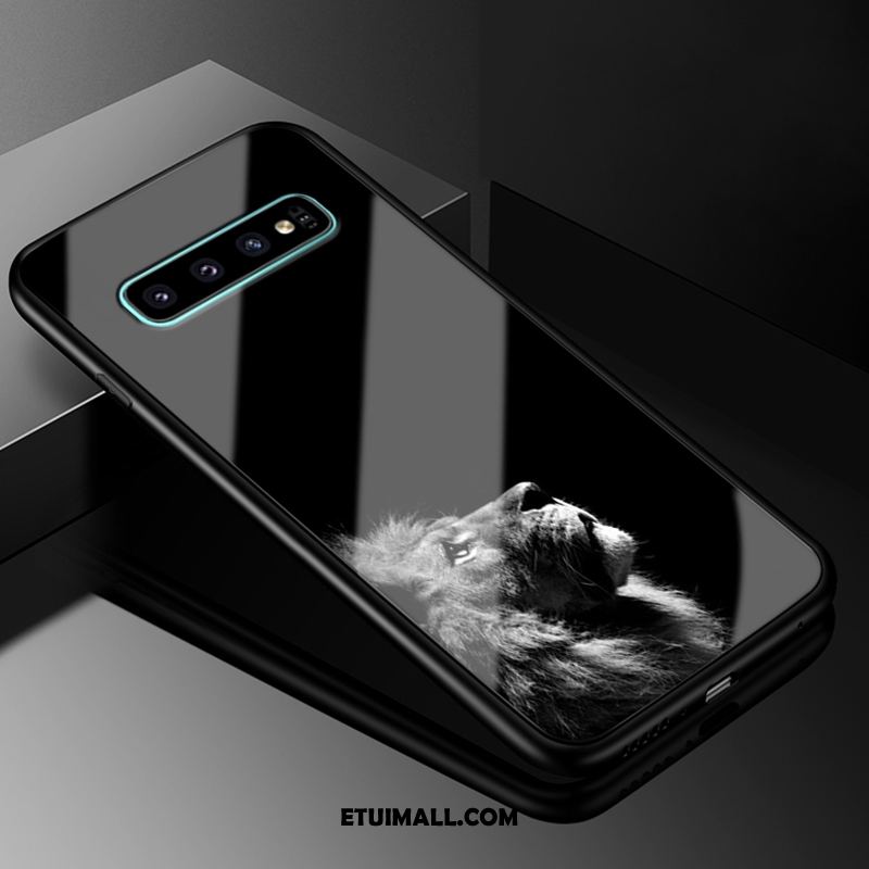 Etui Samsung Galaxy S10+ Niebieski Anti-fall Ochraniacz Szkło Kreatywne Futerał Tanie