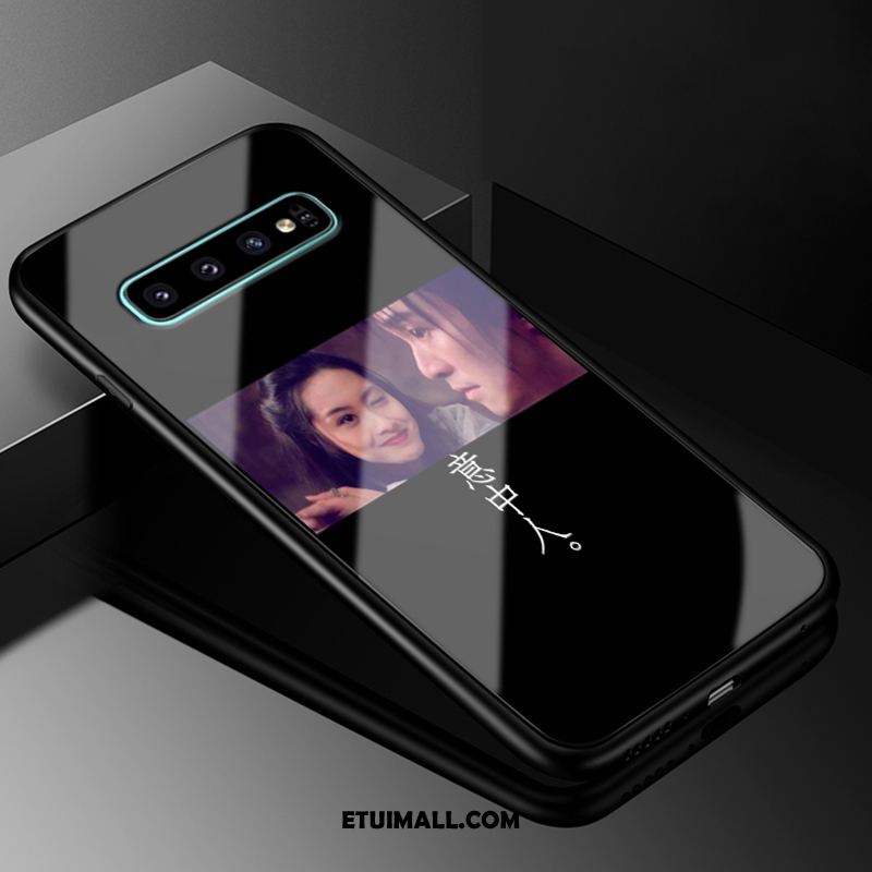 Etui Samsung Galaxy S10+ Niebieski Anti-fall Ochraniacz Szkło Kreatywne Futerał Tanie